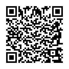 Codice QR per il numero di telefono +2698769300