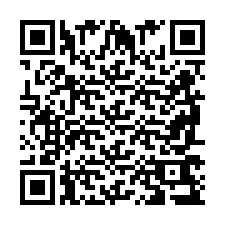 Codice QR per il numero di telefono +2698769335