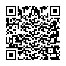 QR код за телефонен номер +2698769340