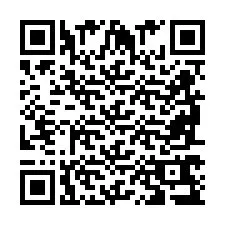 QR-code voor telefoonnummer +2698769347