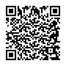 Codice QR per il numero di telefono +2698769362