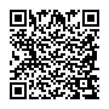 QR-code voor telefoonnummer +2698769376