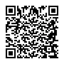 Codice QR per il numero di telefono +2698769377