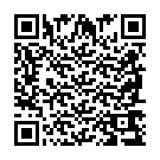 Codice QR per il numero di telefono +2698769398