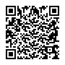 QR Code for Phone number +2698769407