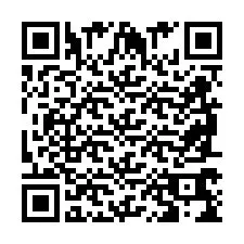 QR код за телефонен номер +2698769409