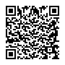 QR код за телефонен номер +2698769474