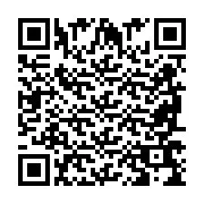 Código QR para número de teléfono +2698769477