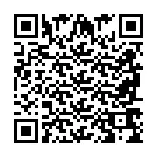 QR код за телефонен номер +2698769497