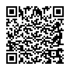 Codice QR per il numero di telefono +2698769509