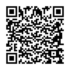 Código QR para número de teléfono +2698769523