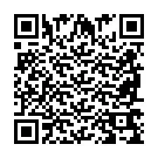 QR-код для номера телефона +2698769527