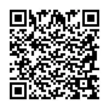 Codice QR per il numero di telefono +2698769550