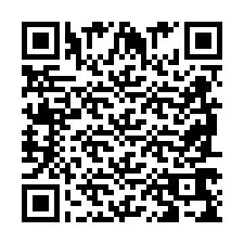 Kode QR untuk nomor Telepon +2698769599