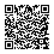 Kode QR untuk nomor Telepon +2698769614