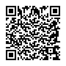 Código QR para número de telefone +2698769618