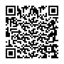 QR код за телефонен номер +2698769640