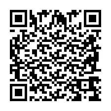 Código QR para número de teléfono +2698769682