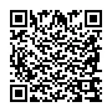 QR Code pour le numéro de téléphone +2698769722