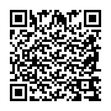 Código QR para número de telefone +2698769729