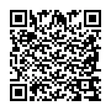 QR Code for Phone number +2698769736
