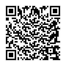 QR-код для номера телефона +2698769741