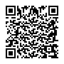 QR Code pour le numéro de téléphone +2698769744