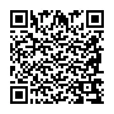 Código QR para número de telefone +2698769752