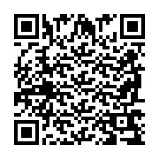 Código QR para número de teléfono +2698769755