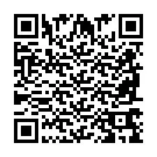 Código QR para número de teléfono +2698769907