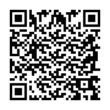 QR-code voor telefoonnummer +2698769914