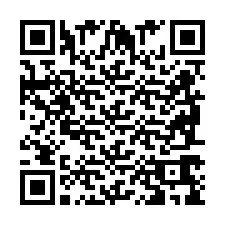 QR-код для номера телефона +2698769982