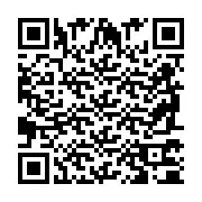 QR код за телефонен номер +2698770001