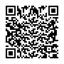 Código QR para número de teléfono +2698770012