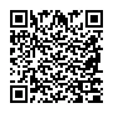 Kode QR untuk nomor Telepon +2698770067