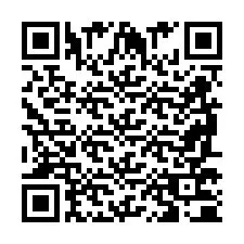 電話番号のQRコード +2698770075