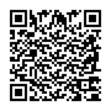 QR-код для номера телефона +2698770084