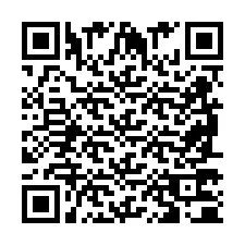 Código QR para número de teléfono +2698770099