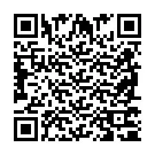 QR-код для номера телефона +2698770129