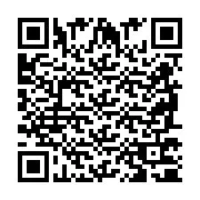 QR код за телефонен номер +2698770154