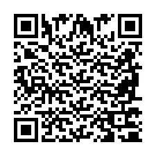 QR код за телефонен номер +2698770157