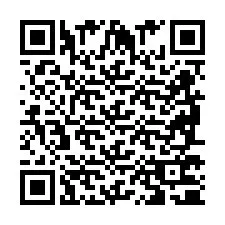 QR код за телефонен номер +2698770162