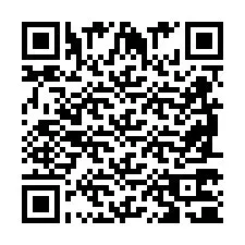 QR-koodi puhelinnumerolle +2698770189