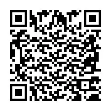 QR-koodi puhelinnumerolle +2698770203