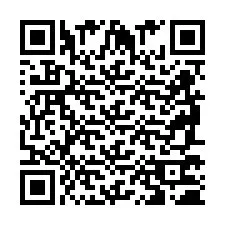 Codice QR per il numero di telefono +2698770220