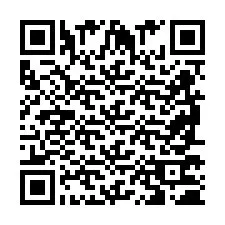 QR-Code für Telefonnummer +2698770239