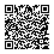 QR kód a telefonszámhoz +2698770254