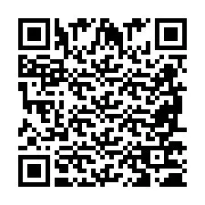 QR-code voor telefoonnummer +2698770277