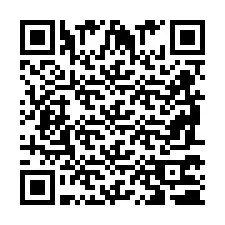 QR-code voor telefoonnummer +2698770305