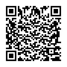 QR-code voor telefoonnummer +2698770320